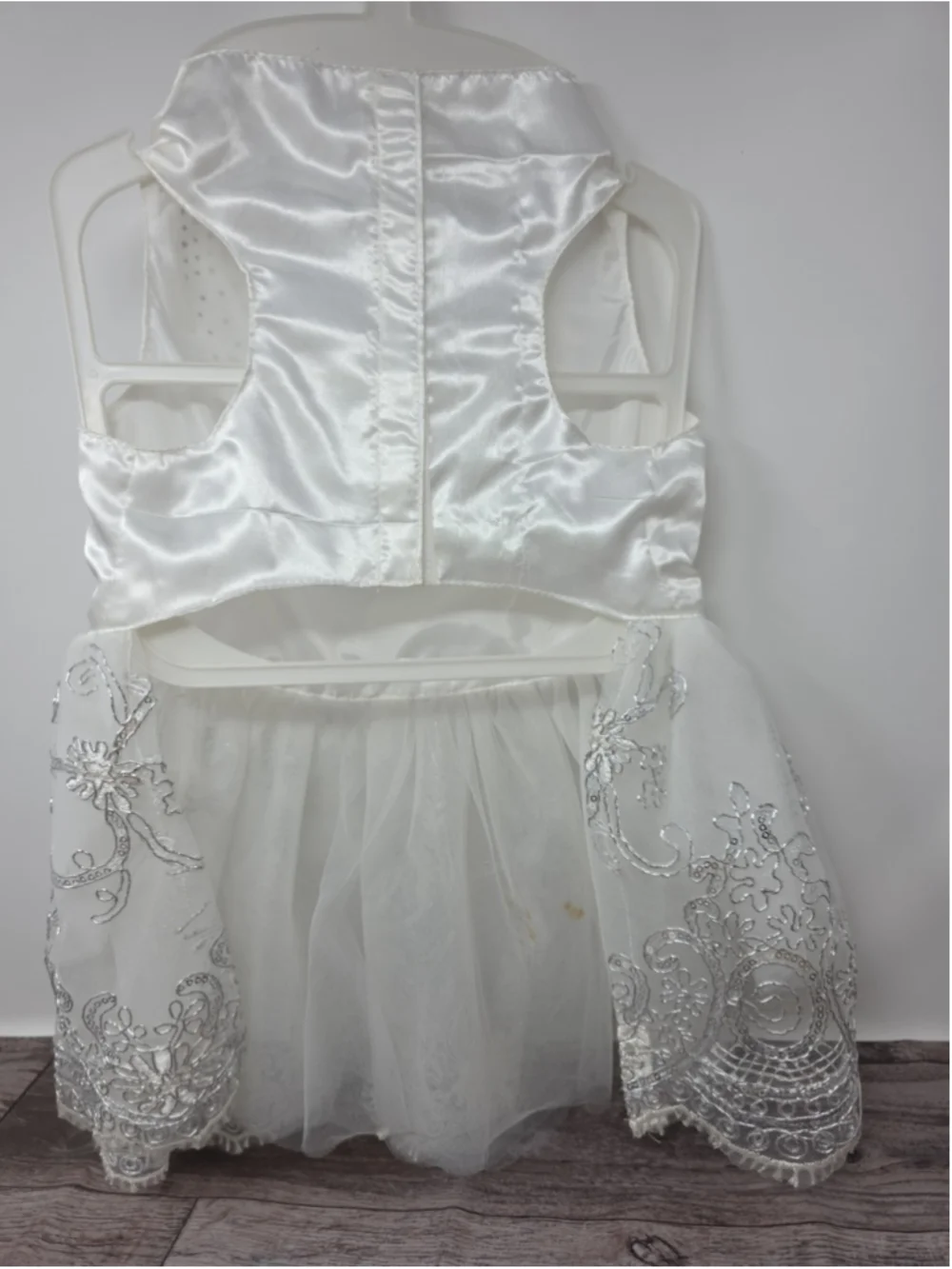 Dog Dress Fancy Party Sz L Christmas New Years
